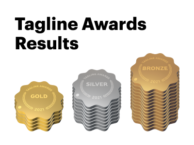 Tagline Awards 2020-2021: We won 25 awards!